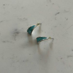 💐Vintage turquoise earrings.